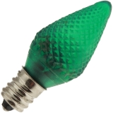 LED-GREEN-C7-FACETED-120-130V