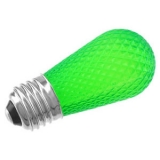 LED/S14/FACETED/GREEN 120V